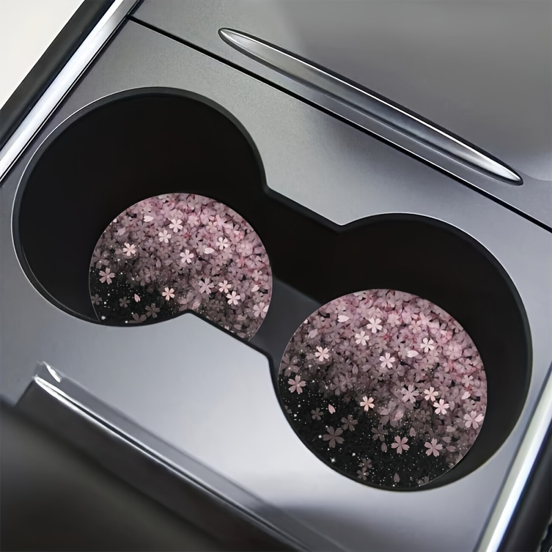 Women Accessories Box - 2 stuks kersenbloesem onderzetters, stofdicht en
