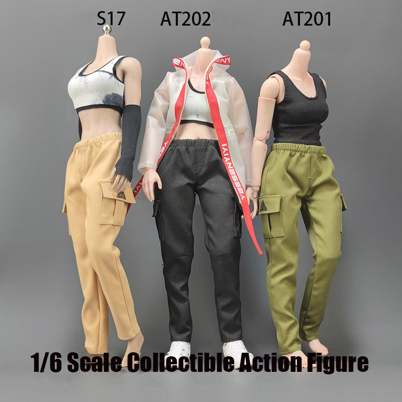 Women'S Accessories Flannels - AT202/AT2021 1/6 Vrouwen Soldaat Cargo Broek