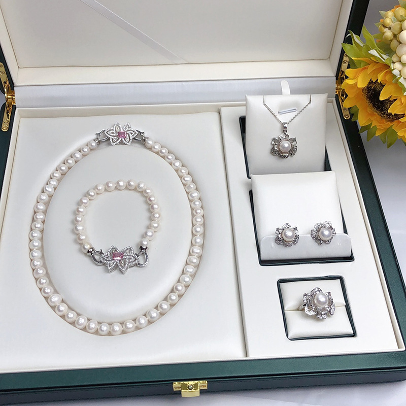 Women'S Accessories Accessorize - Zhuji Zoetwaterkettingset voor dames Eenvoudige mode