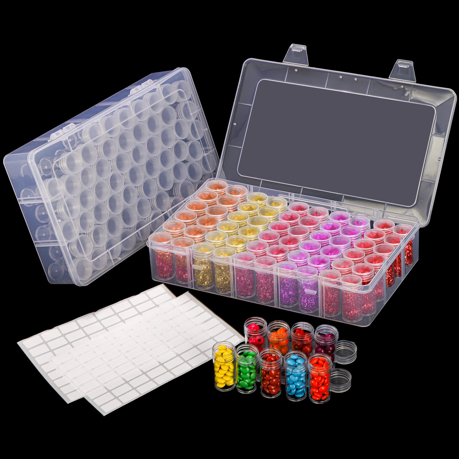 Women Accessories Box - 1pc 24/30//38/60 Slots Plastic Opbergdoos, DIY