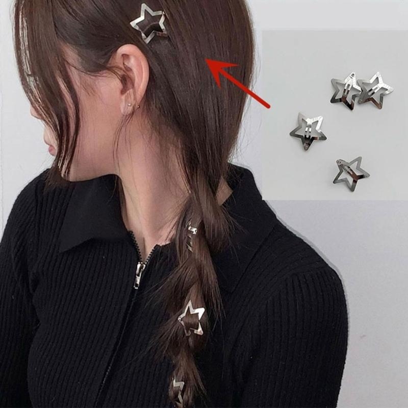 Women Accessories Description - N5KB All-match haarclip voor meisjes Metallic