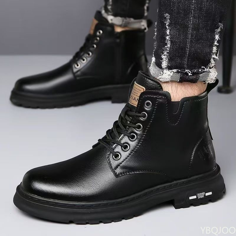Women'S Accessories Trends 2025 - Modieuze, veelzijdige lente-herfst nieuwe hoge herenschoenen,