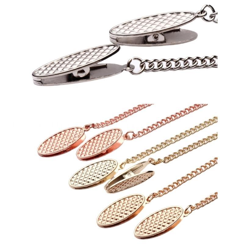 Women Accessories Description - 39BD Multifunctionele brilhangerclip Metalen kettingclip Servetclip