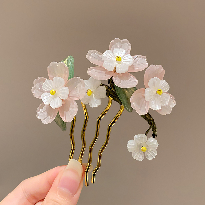 Hair Fork Stick - 1Pc Klassieke Haarkam Chinese Stijl Haarstok