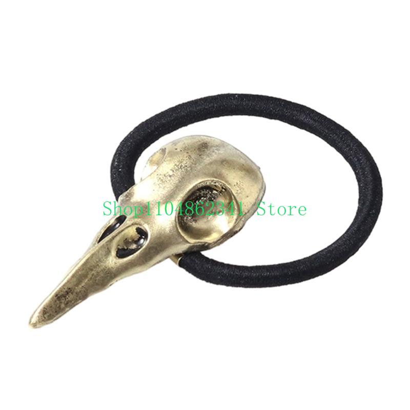 Women Accessories Description - 652F Gothics Crow Skull Haarband Cool