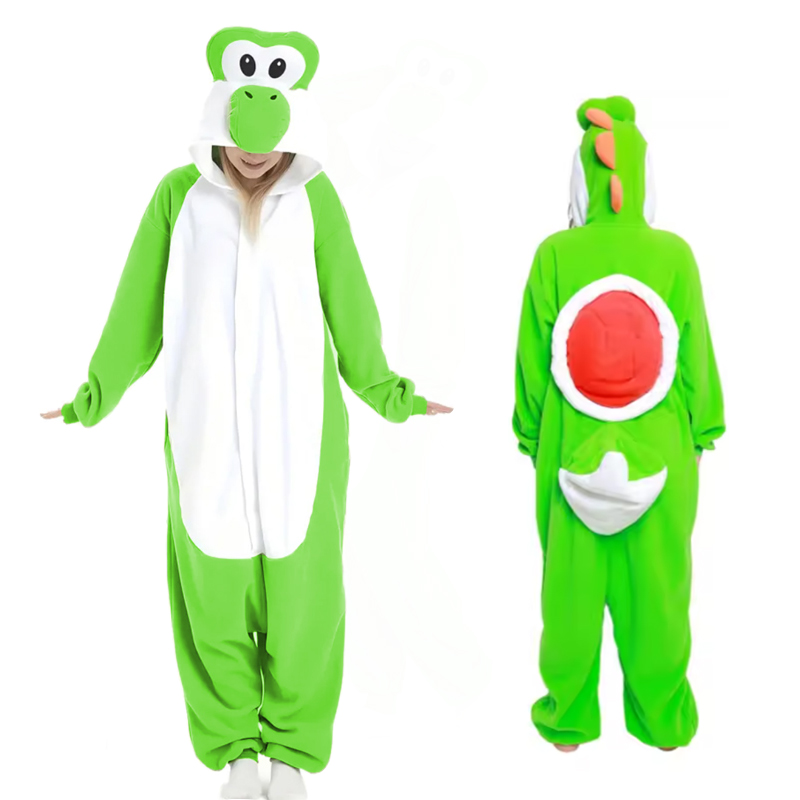 Women'S Accessories Flannels - Yoshi Cosplay Kleding Voor Volwassenen Onesies