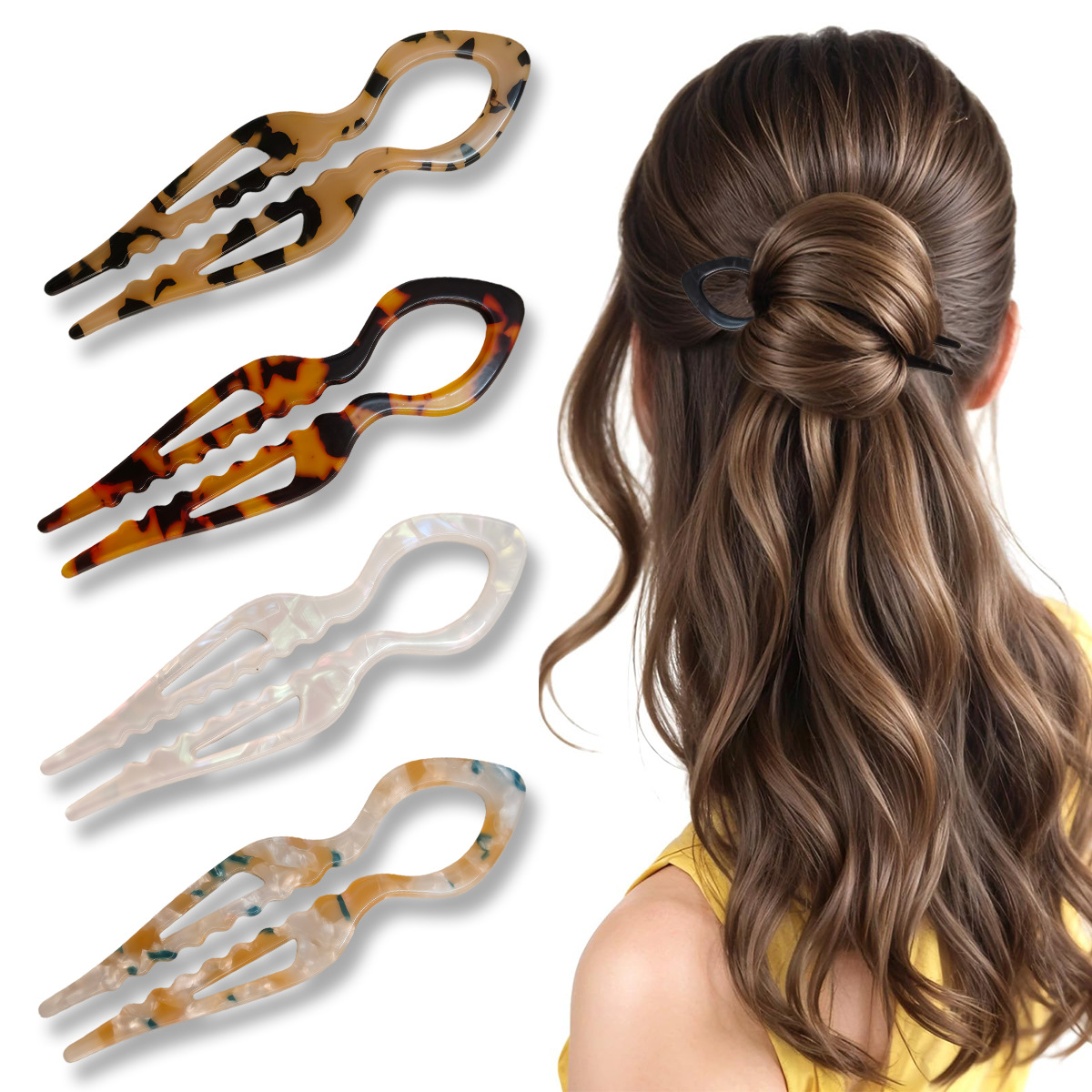U-vormige Haar Stokken Schildp - Hair Fork Stick recensie en prijs