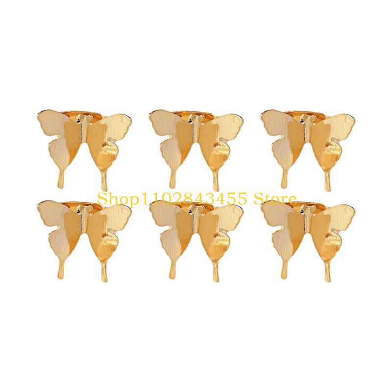 49MC 6 stuks elegante 3D vlind - Women Accessories Description recensie en prijs