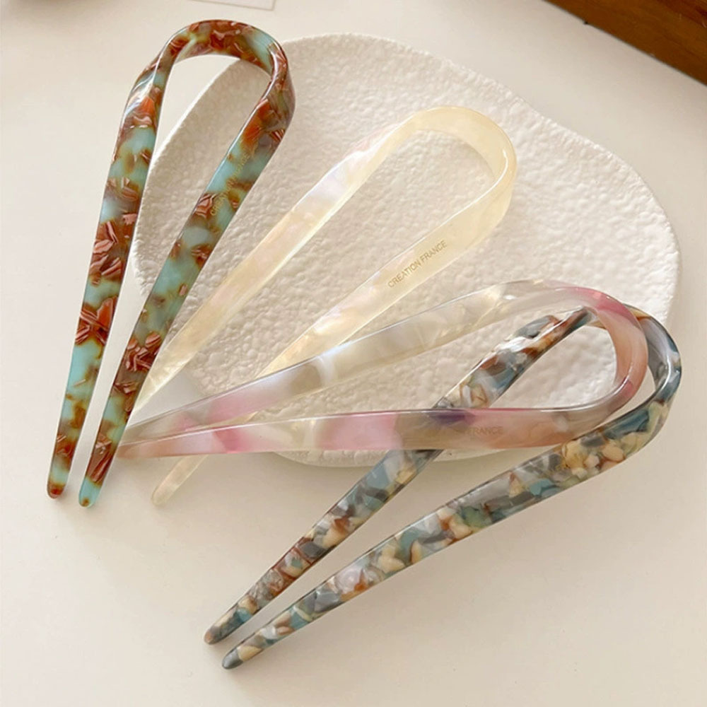 Retro U-vormige haarclip voor  - Hair Fork Stick recensie en prijs