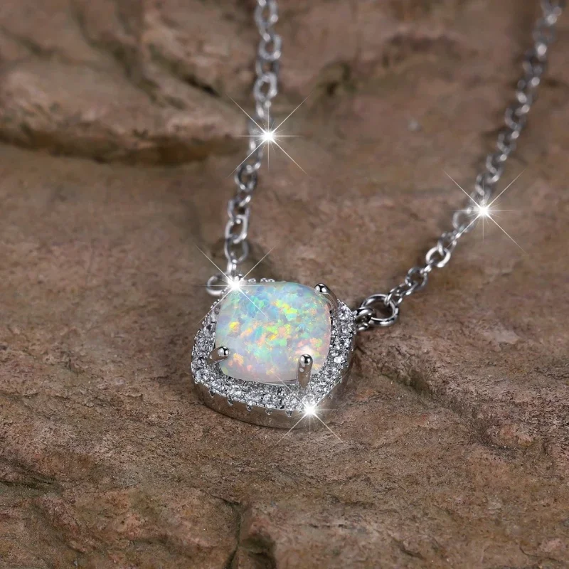 Witte zirkoon ketting voor dam - Women'S Accessories Australia recensie en prijs