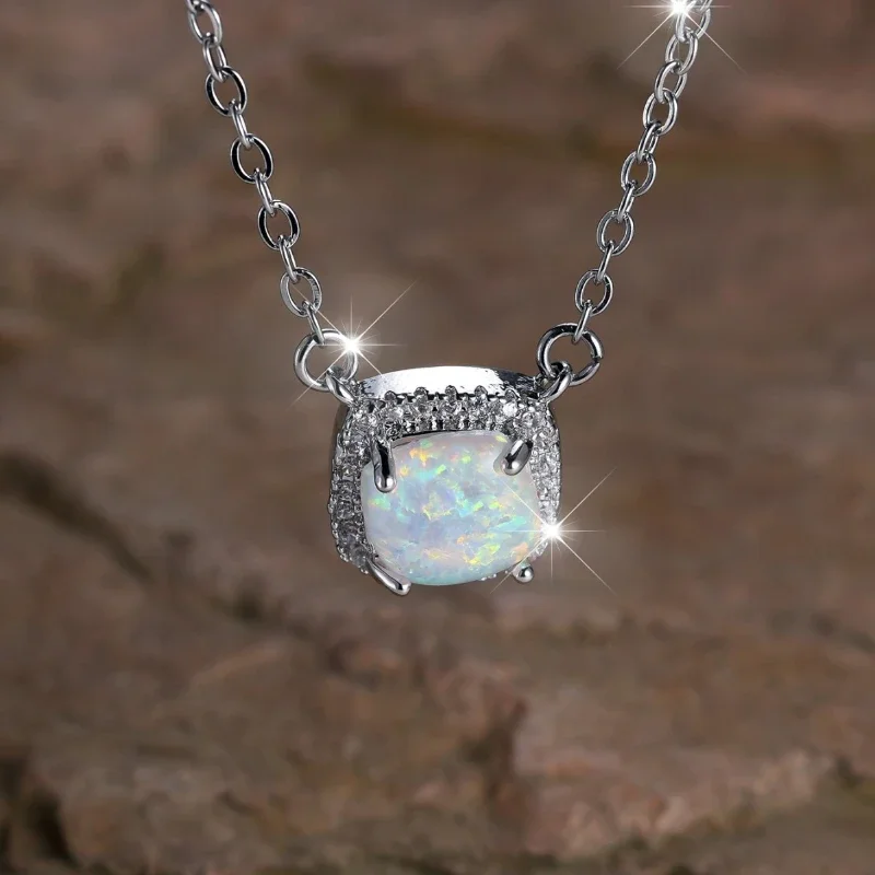 Witte zirkoon ketting voor dam - Women'S Accessories Australia recensie en prijs