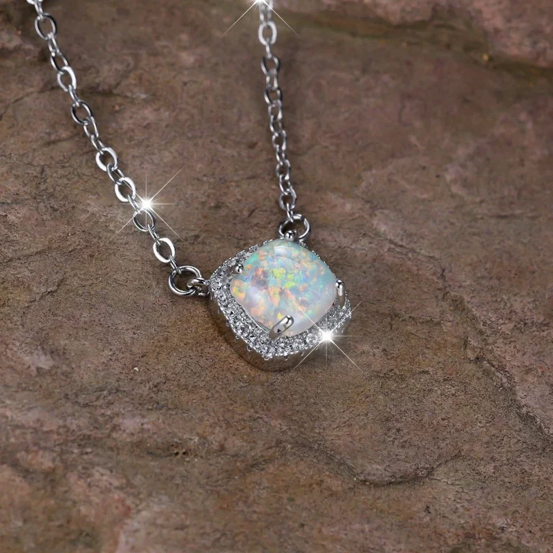 Witte zirkoon ketting voor dam - Women'S Accessories Australia recensie en prijs