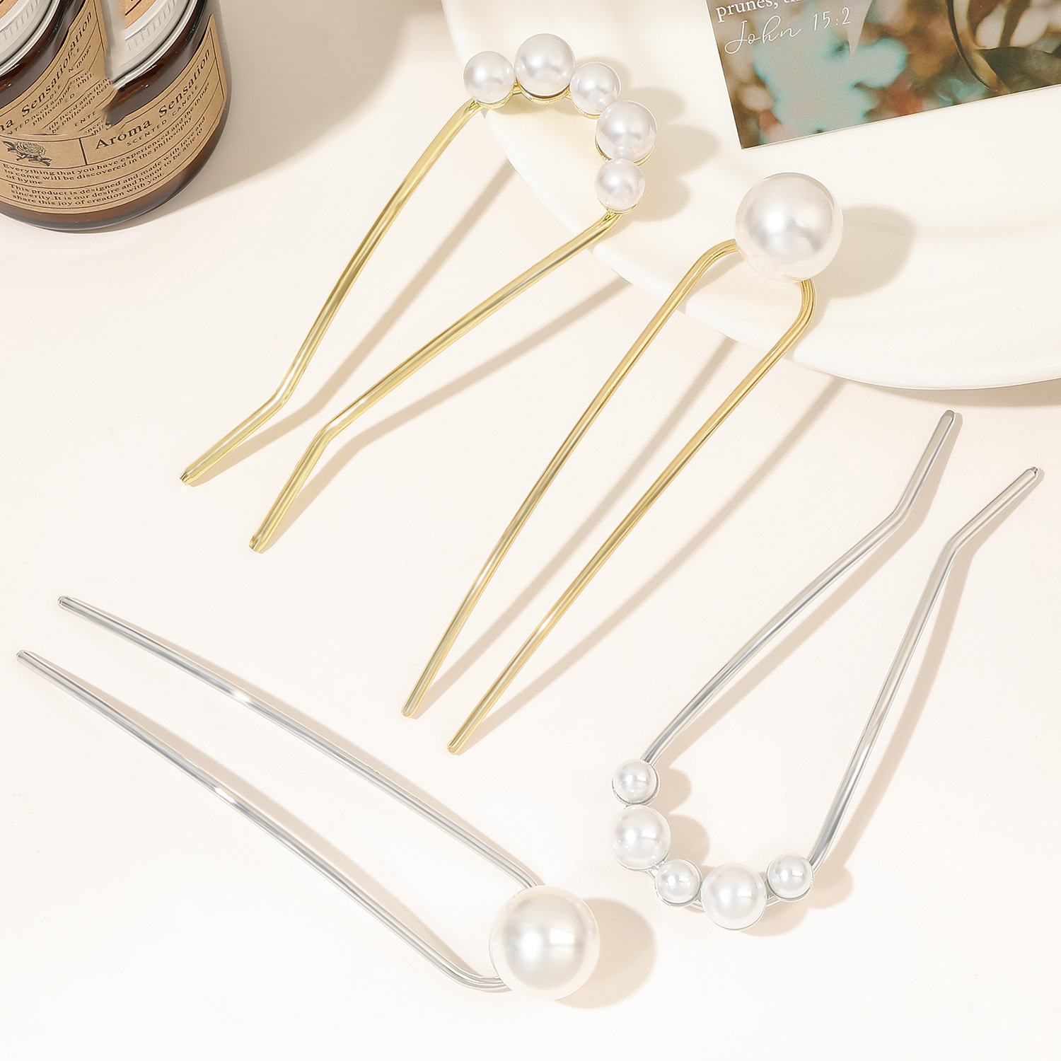 Nieuwe Metalen Vintage U-vormi - Hair Fork Stick recensie en prijs