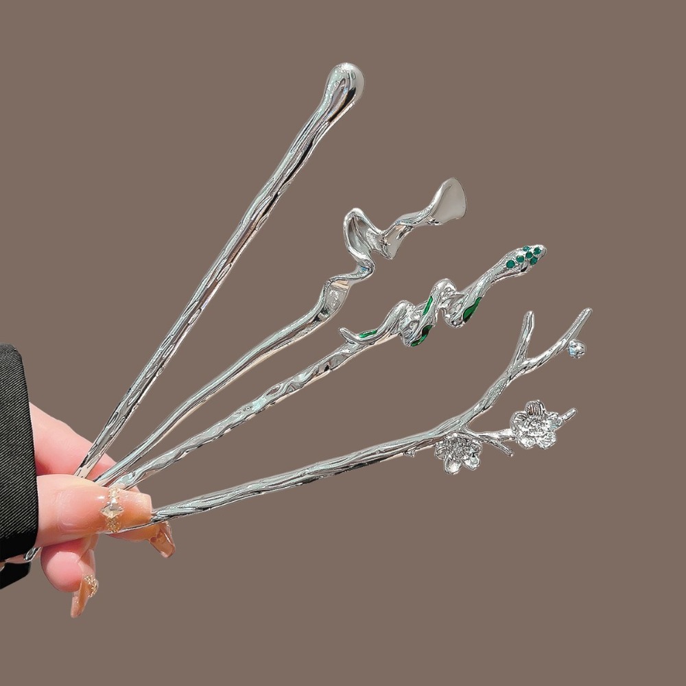 Nieuwe Chinese stijl zilveren  - Hair Fork Stick recensie en prijs