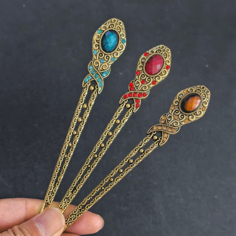 Vintage metalen haarstokjes vo - Hair Fork Stick recensie en prijs