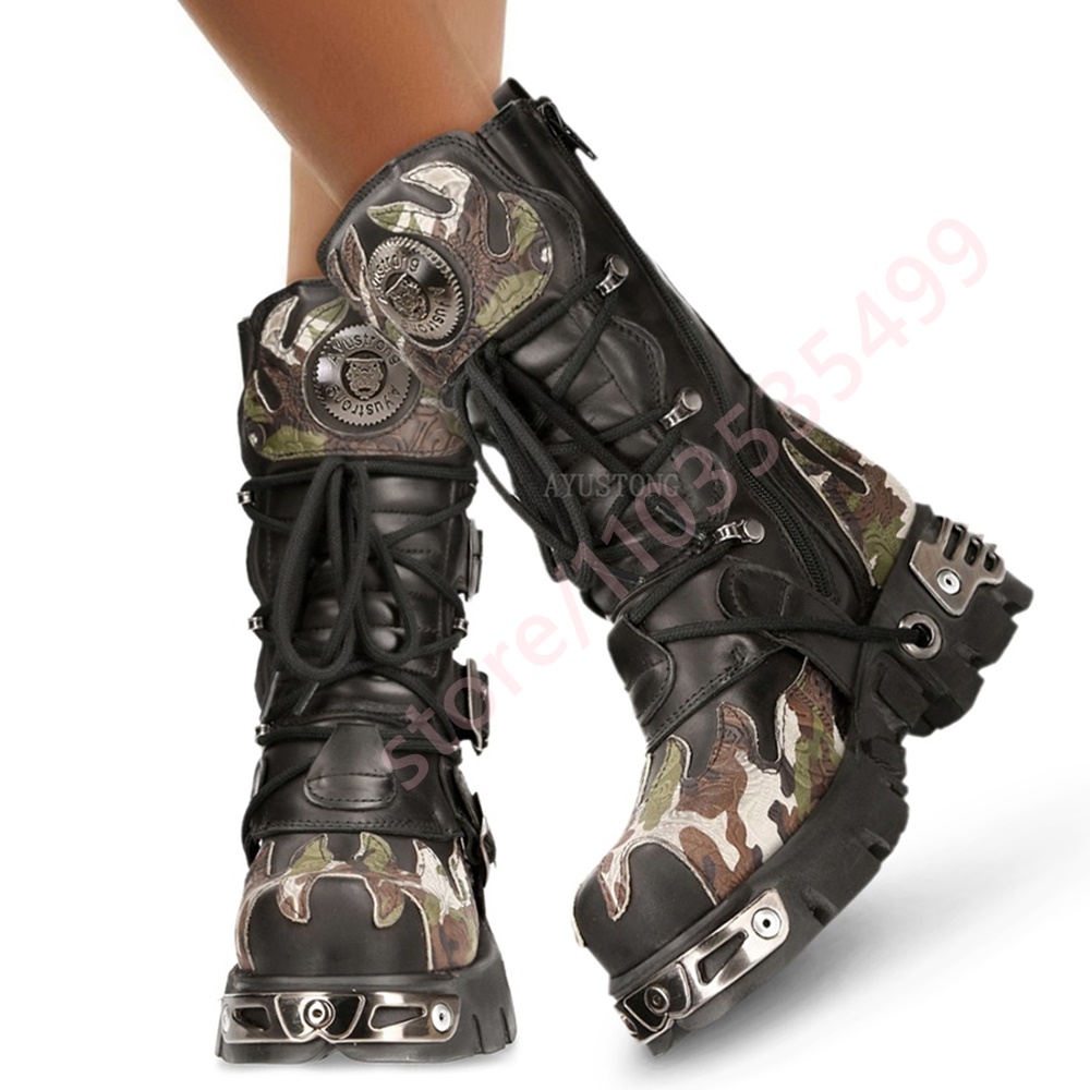 Punk Rock Camouflage Riem Gesp - Women'S Accessories Trends 2025 recensie en prijs