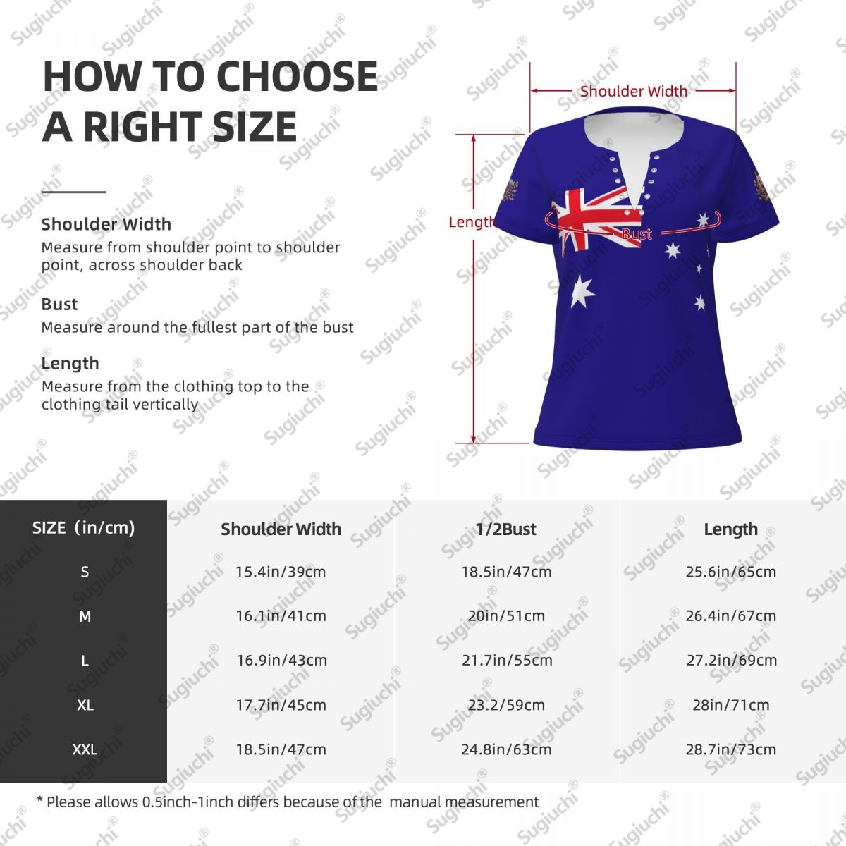 2025 Australië Vlag Sexy Diepe - Women'S Accessories Australia recensie en prijs