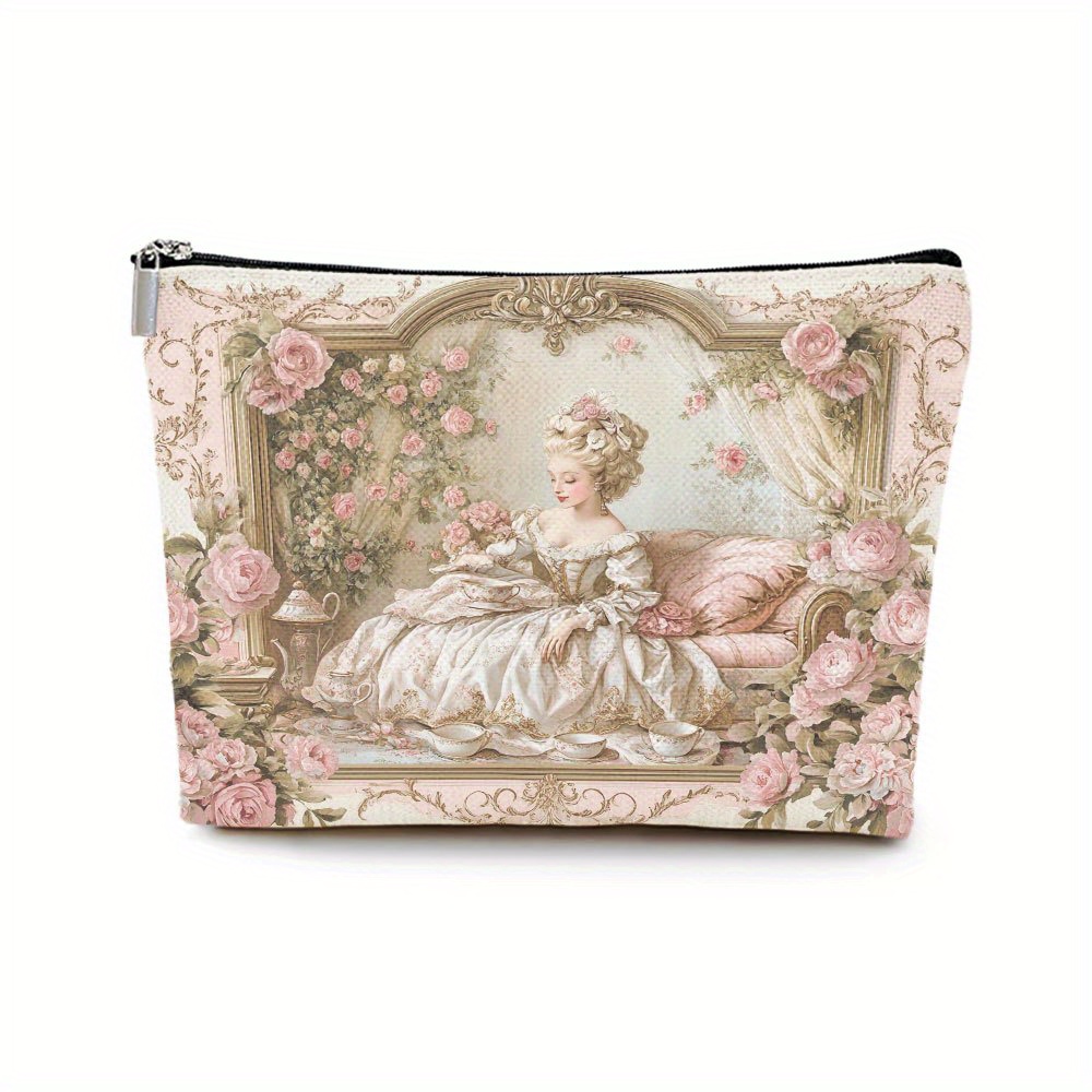 Een make-uptas met rococo bloe - Women Accessories Box recensie en prijs