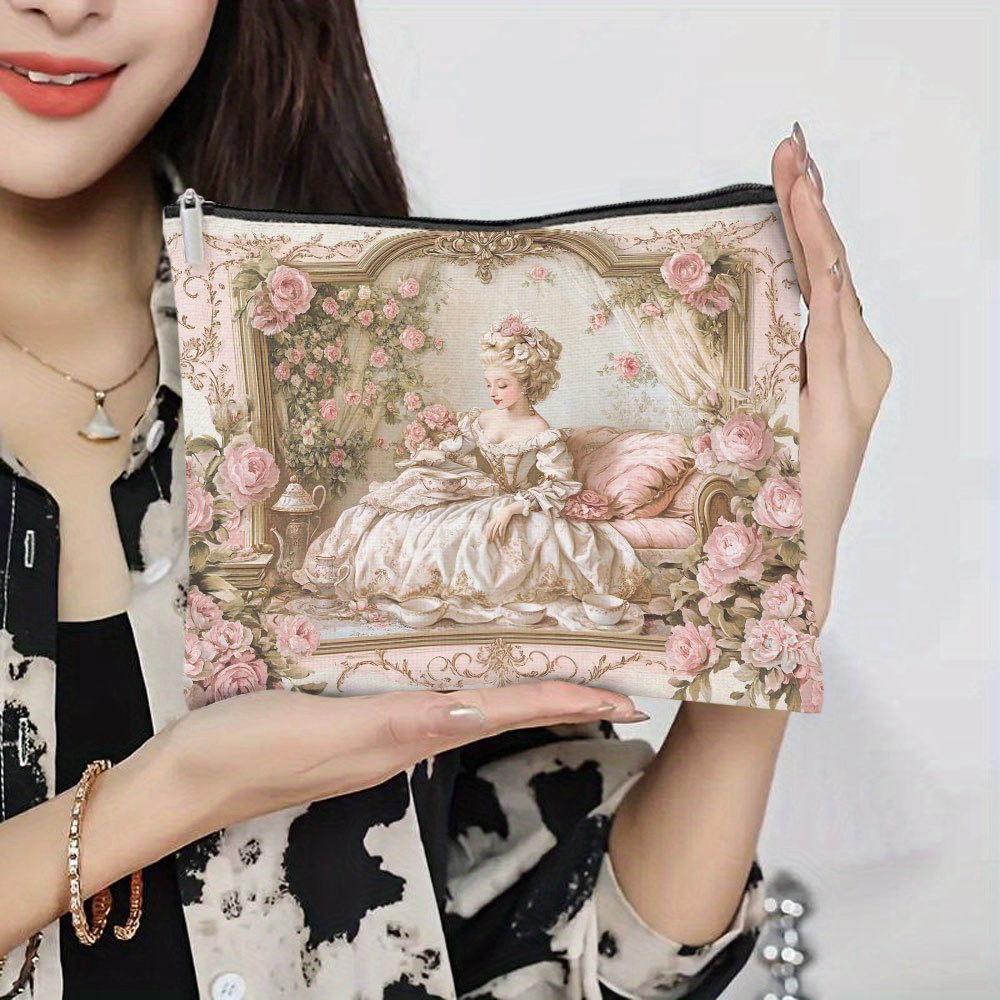 Een make-uptas met rococo bloe - Women Accessories Box recensie en prijs