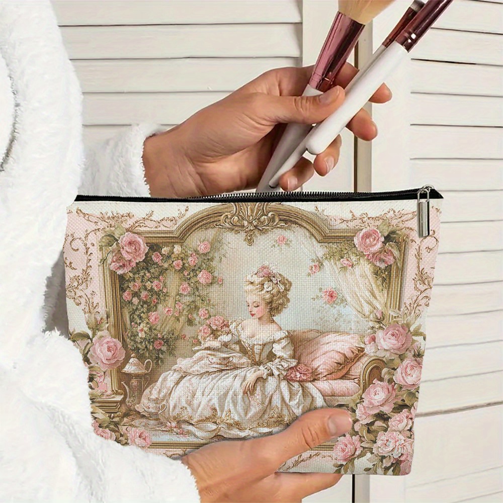 Een make-uptas met rococo bloe - Women Accessories Box recensie en prijs