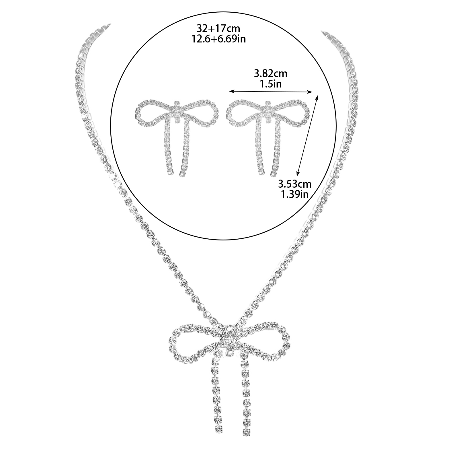 Boog ketting en oorbellen sets - Women'S Accessories Mango recensie en prijs
