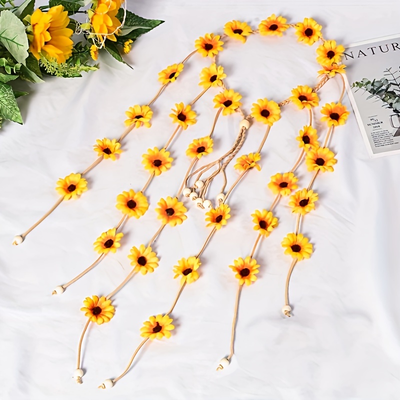 Bloem hippie hoofdband, bloeme - Women'S Accessories In The 70S recensie en prijs