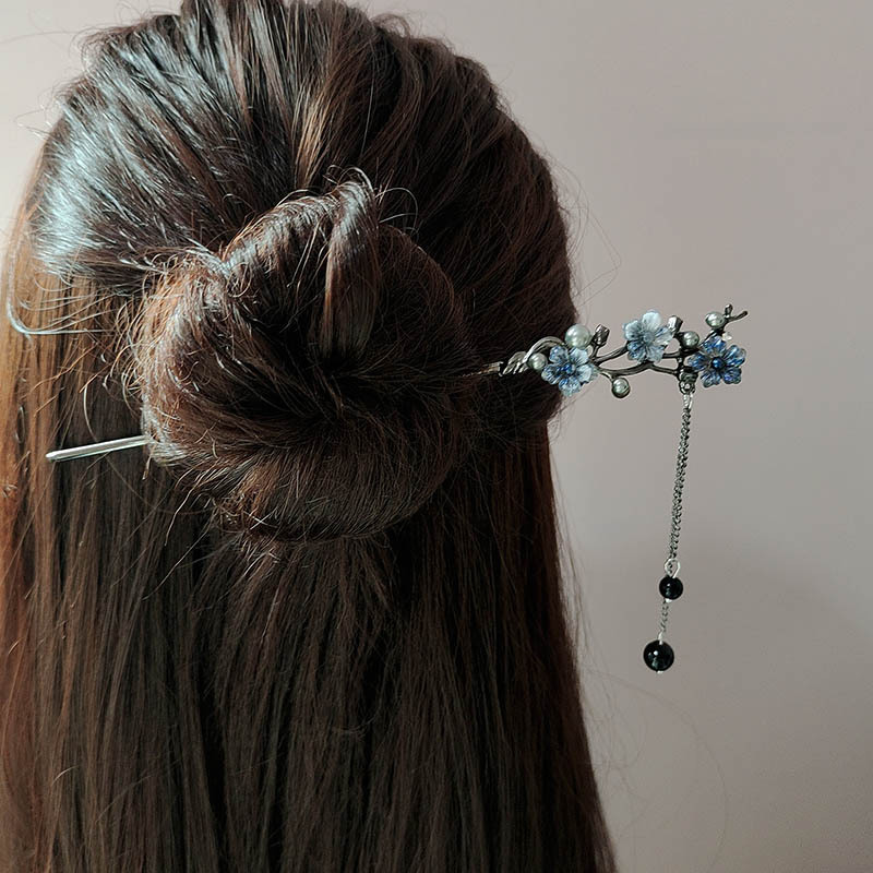 Klassieke Haarstokjes Inktkleu - Hair Fork Stick recensie en prijs