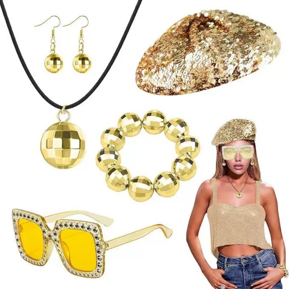 Jaren '70 Disco-accessoires vo - Women'S Accessories In The 70S recensie en prijs