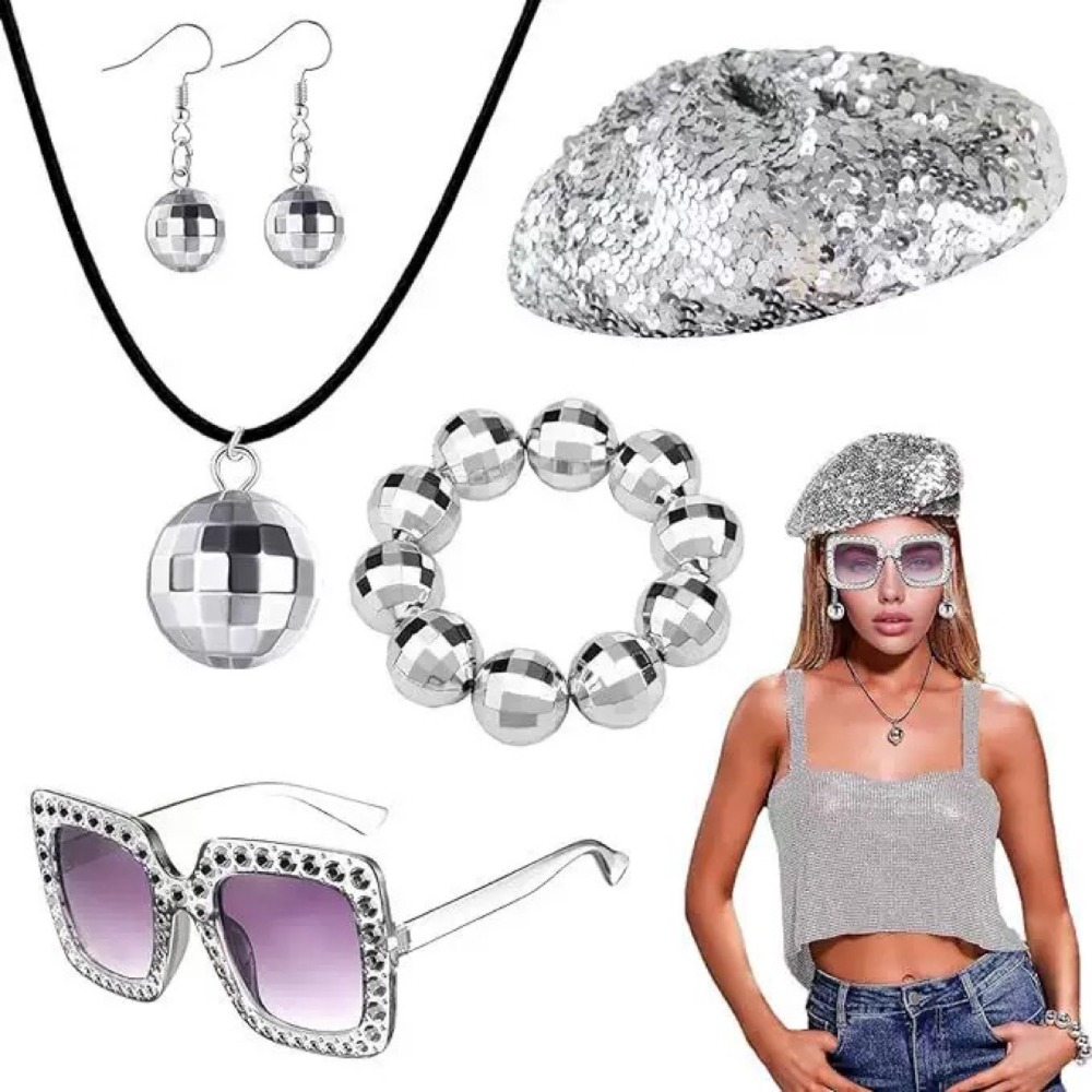 Jaren '70 Disco-accessoires vo - Women'S Accessories In The 70S recensie en prijs