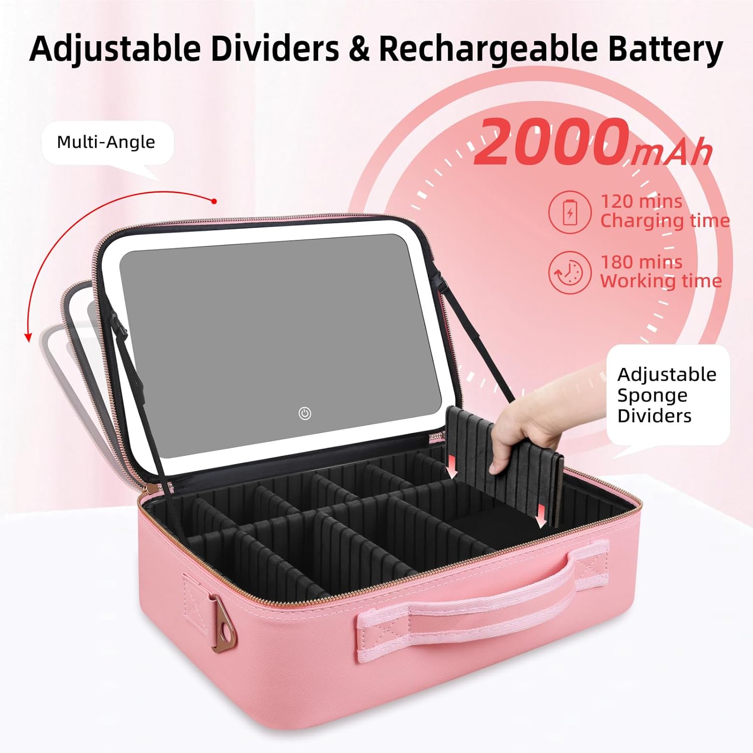 Grote capaciteit make-up tas 1 - Women Accessories Box recensie en prijs