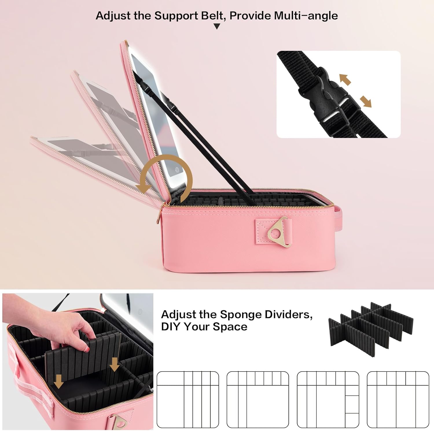 Grote capaciteit make-up tas 1 - Women Accessories Box recensie en prijs